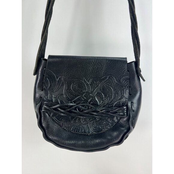 Patricia Nash Handbags - Patricia Nash Cavallina tooled black leather bag